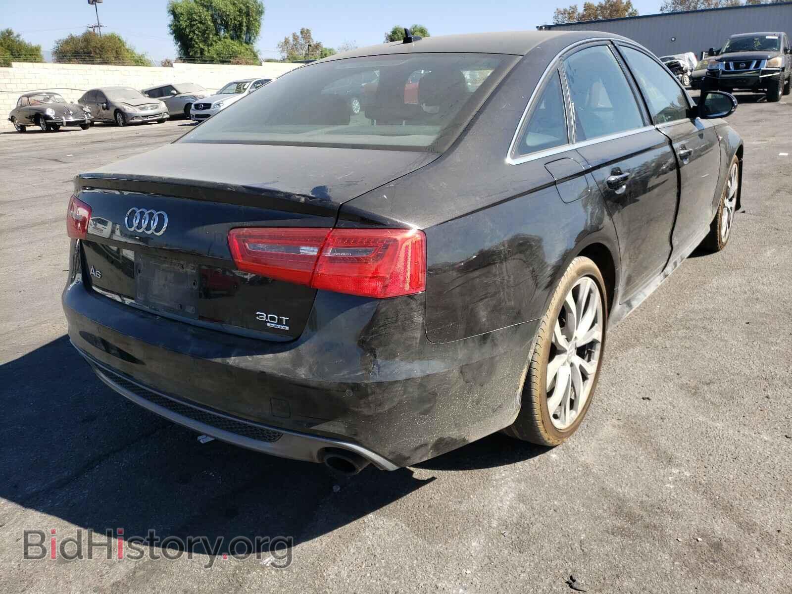2013 AUDI A6 - VIN: WAUHGAFC8DN110970 - Photo 4