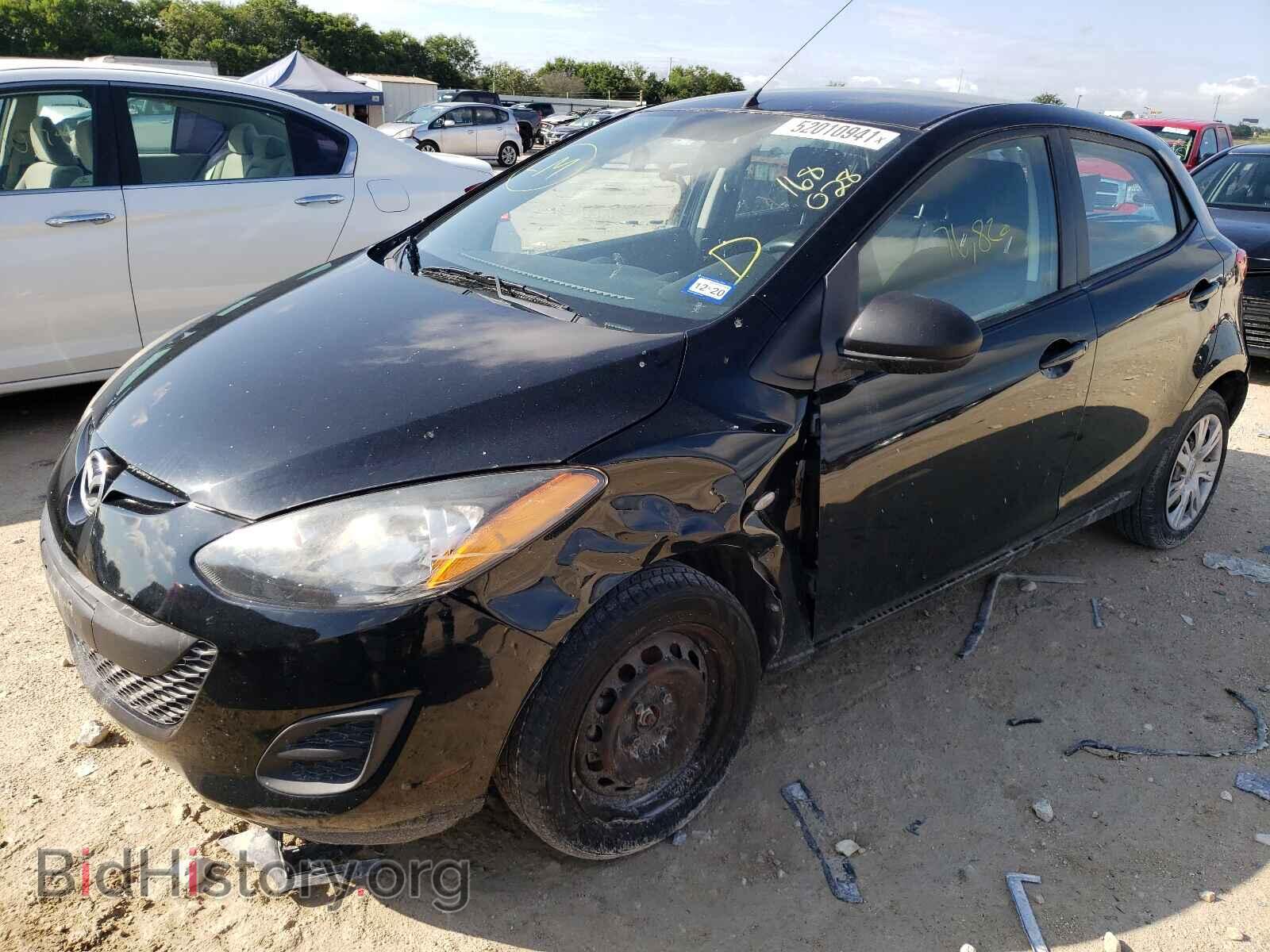 2013 MAZDA 2 - VIN: JM1DE1KY2D0168028 - Фото 2