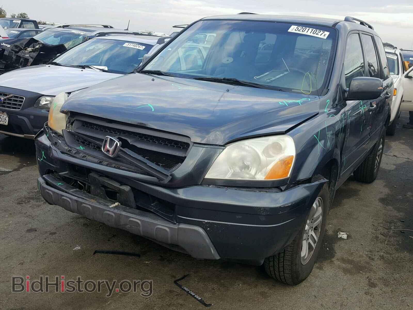 2005 HONDA PILOT - VIN: 2HKYF18485H531553 - Фото 2