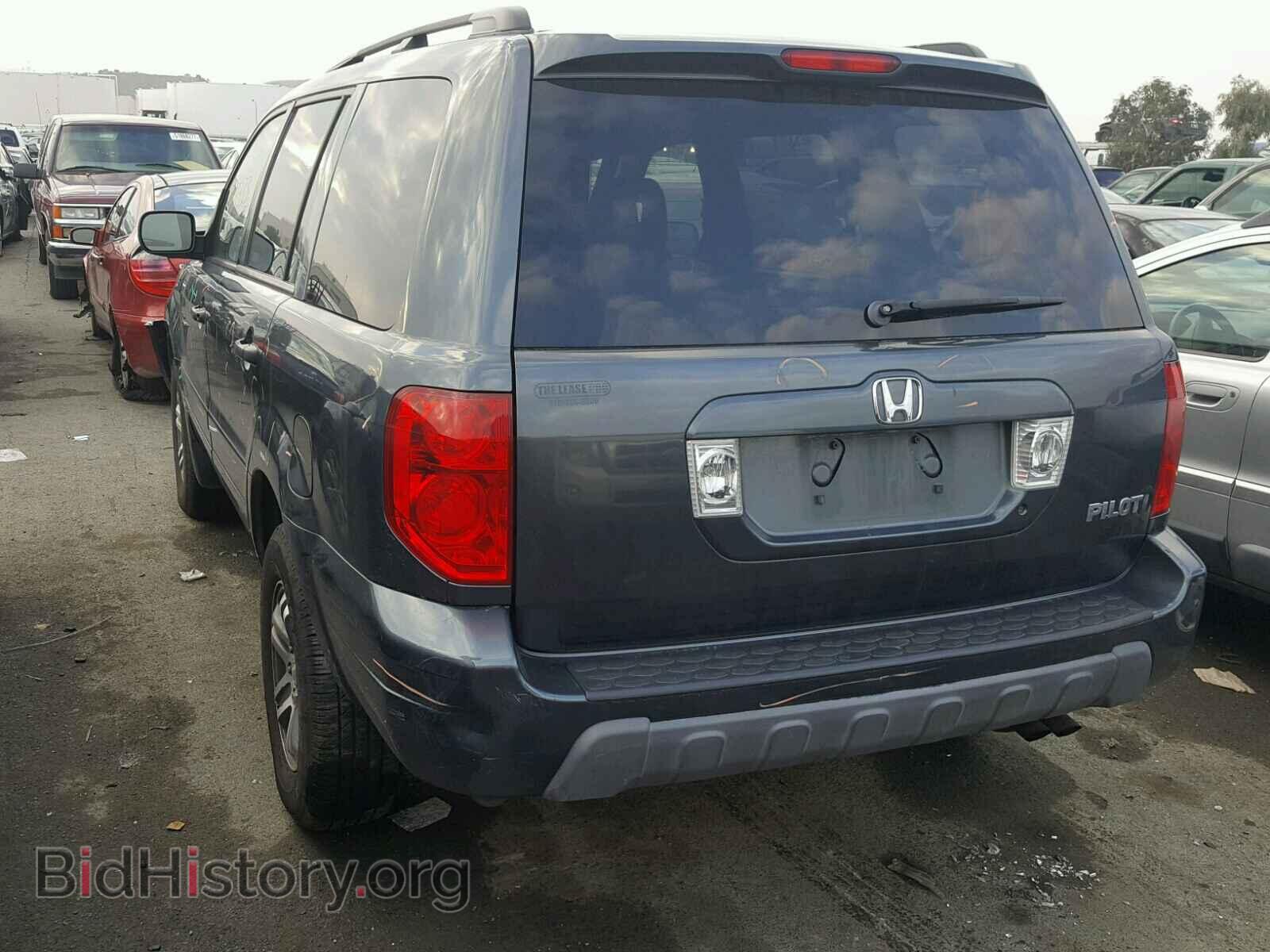 2005 HONDA PILOT - VIN: 2HKYF18485H531553 - Фото 3