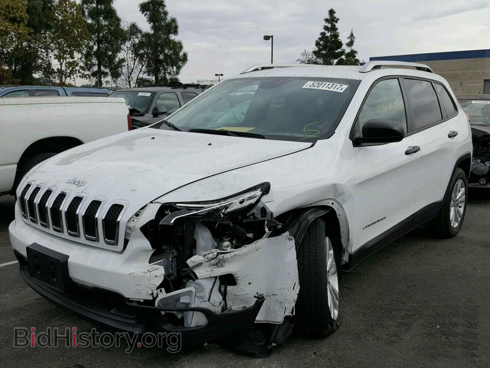 2015 JEEP CHEROKEE - VIN: 1C4PJLAB9FW677048 - Фото 2