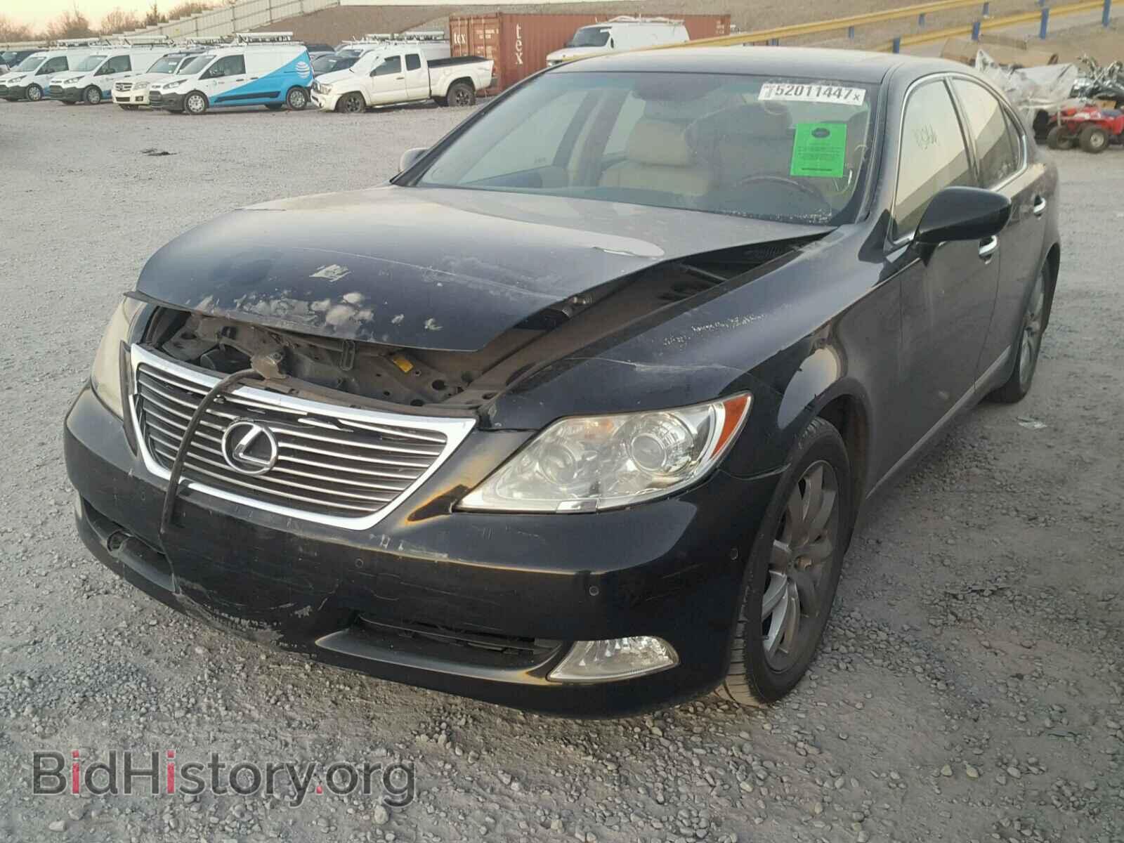 2008 LEXUS LS460 - VIN: JTHBL46F385054375 - Фото 2