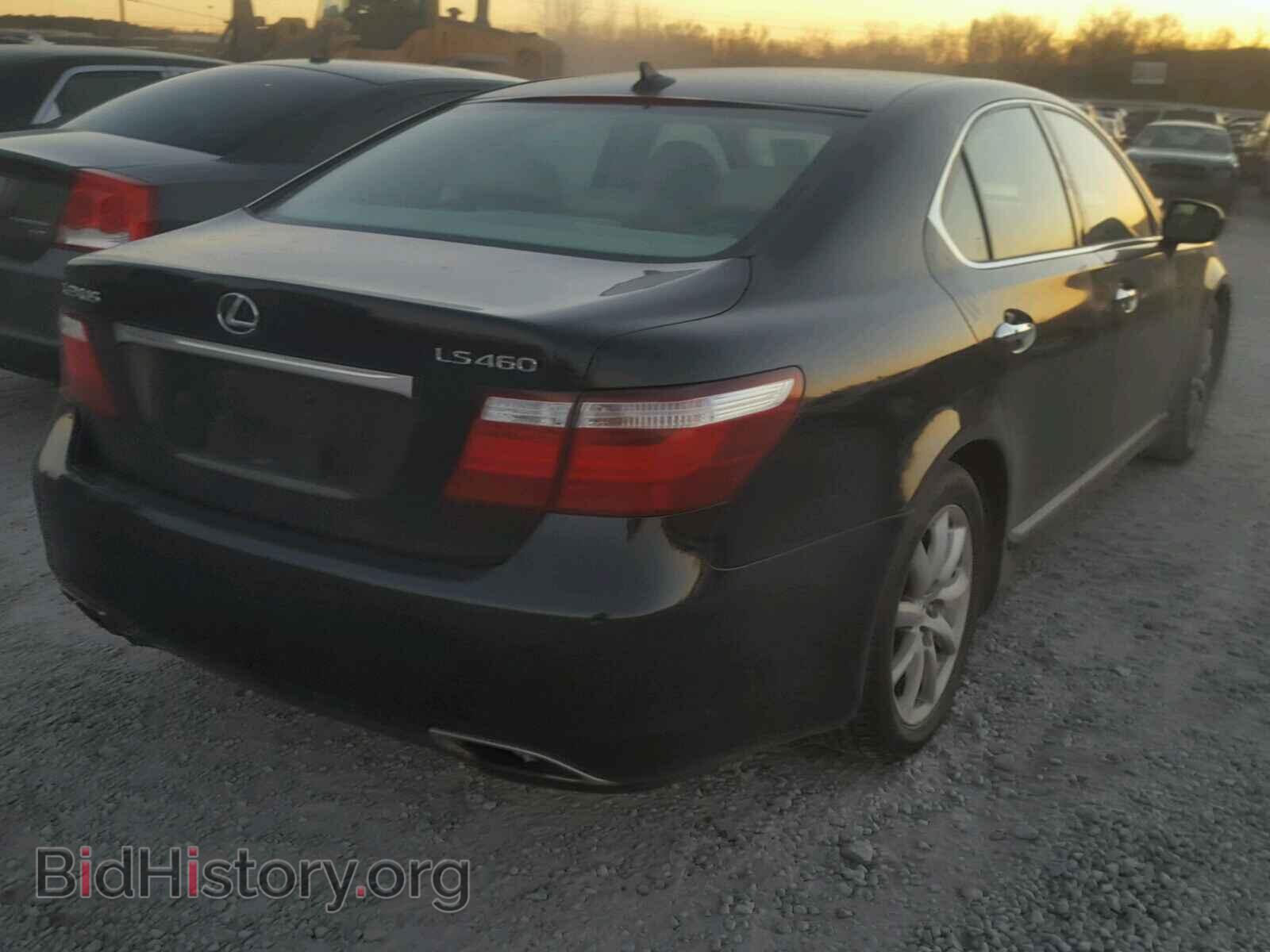 2008 LEXUS LS460 - VIN: JTHBL46F385054375 - Фото 4