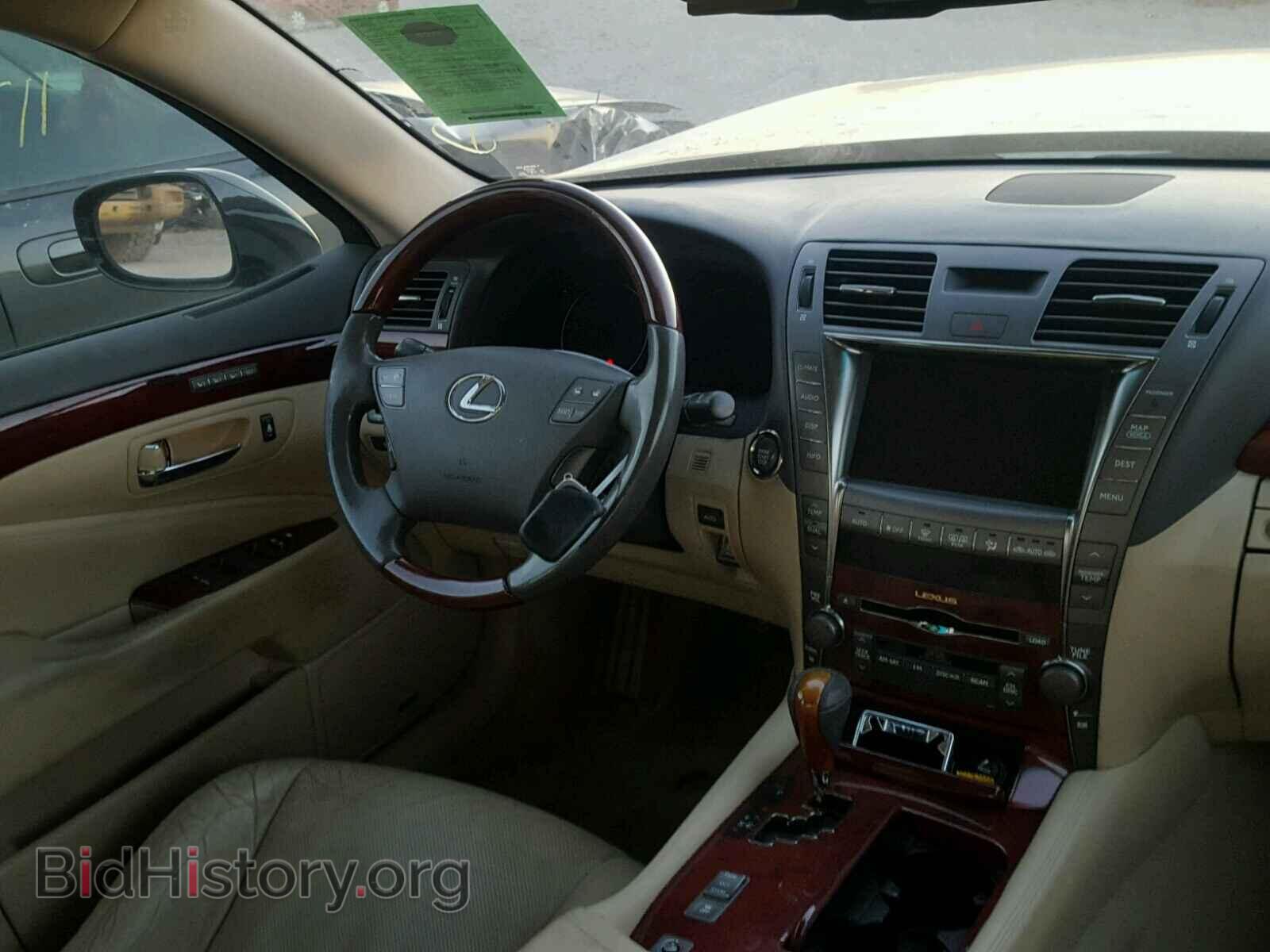 2008 LEXUS LS460 - VIN: JTHBL46F385054375 - Фото 9