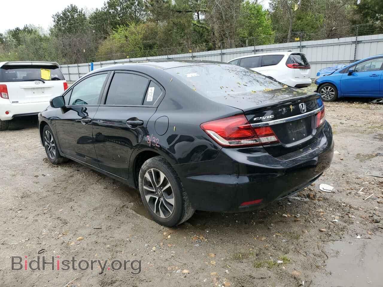 2015 HONDA CIVIC - VIN: 19XFB2F80FE080462 - Фото 2