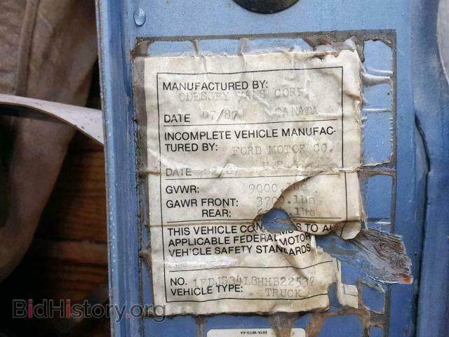 1987 FORD ECONOLINE - VIN: 1FDJS34L8HHB22537 - Photo 10