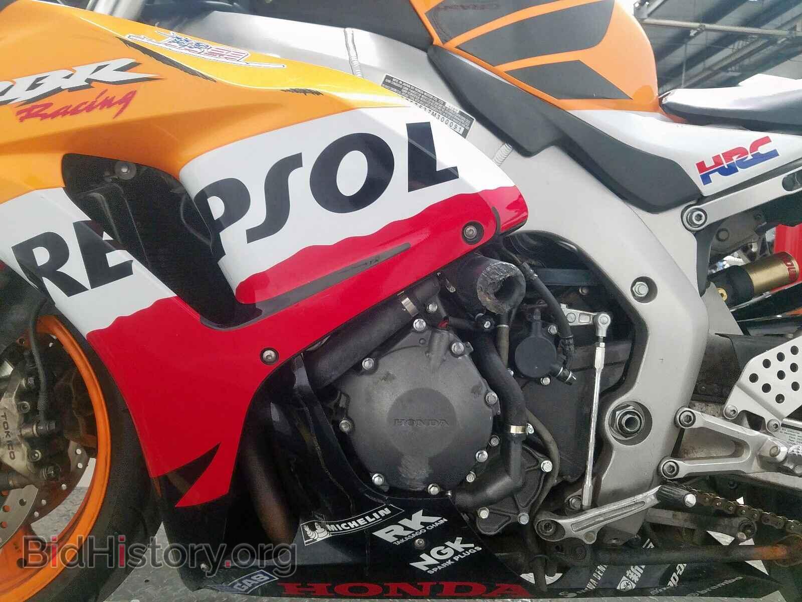 2007 HONDA CBR CYCLE - VIN: JH2SC57537M300091 - Фото 10