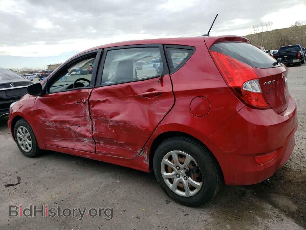 2012 HYUNDAI ACCENT - VIN: KMHCT5AE1CU031603 - Фото 2