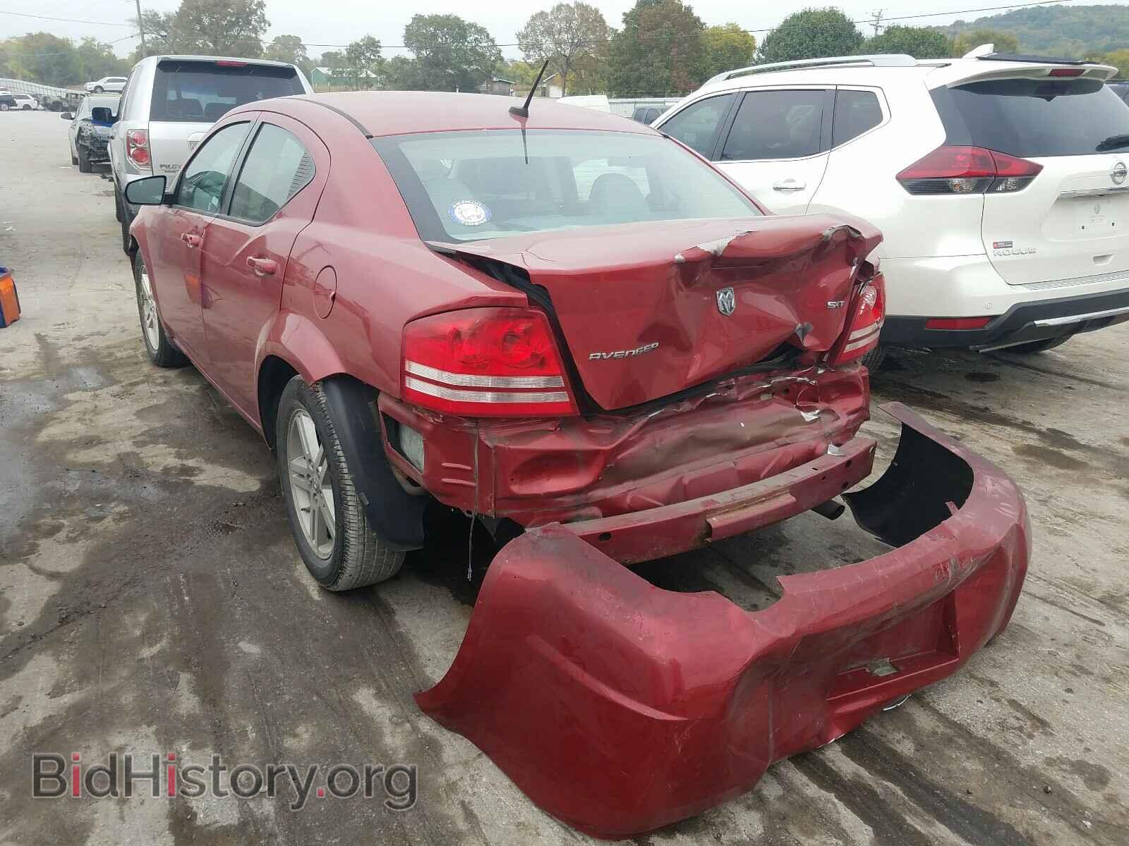 2008 DODGE AVENGER - VIN: 1B3LC56K78N220732 - Фото 3