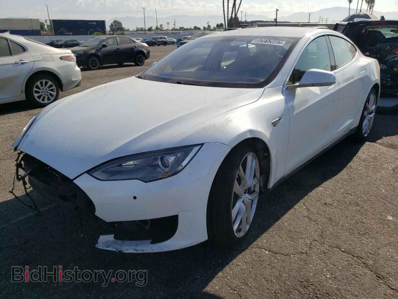 2014 TESLA MODEL S - VIN: 5YJSA1H14EFP41365 - Photo 2