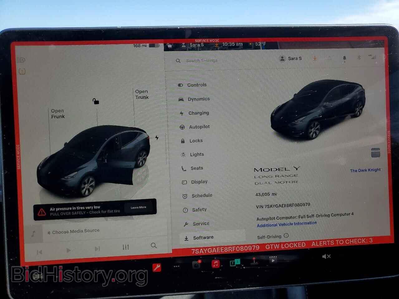 2024 TESLA MODEL Y - VIN: 7SAYGAEE8RF080979 - Фото 9