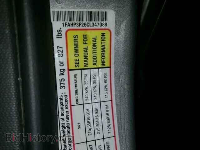 2012 FORD FOCUS - VIN: 1FAHP3F26CL347088 - Фото 10