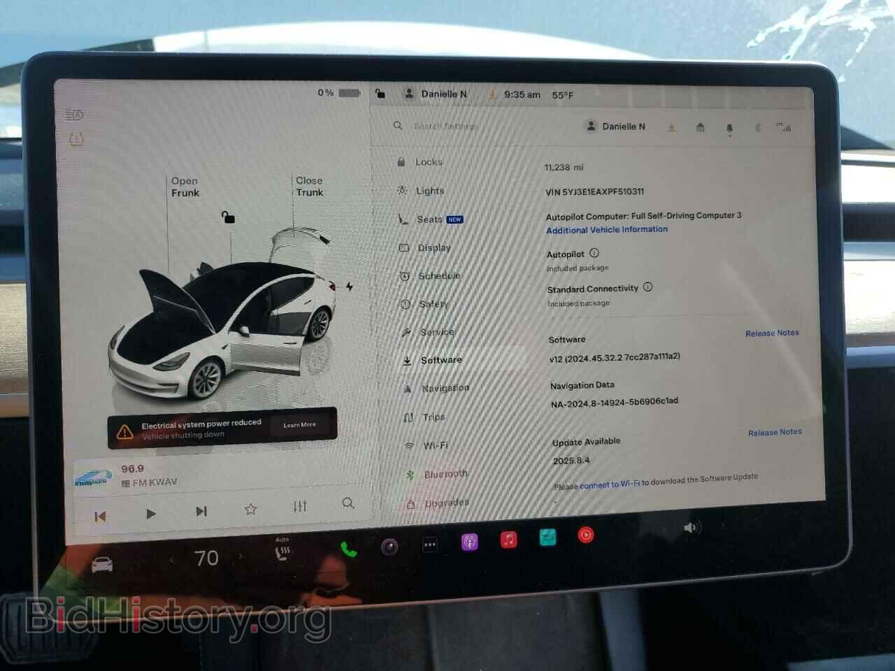 2023 TESLA MODEL 3 - VIN: 5YJ3E1EAXPF510311 - Фото 9