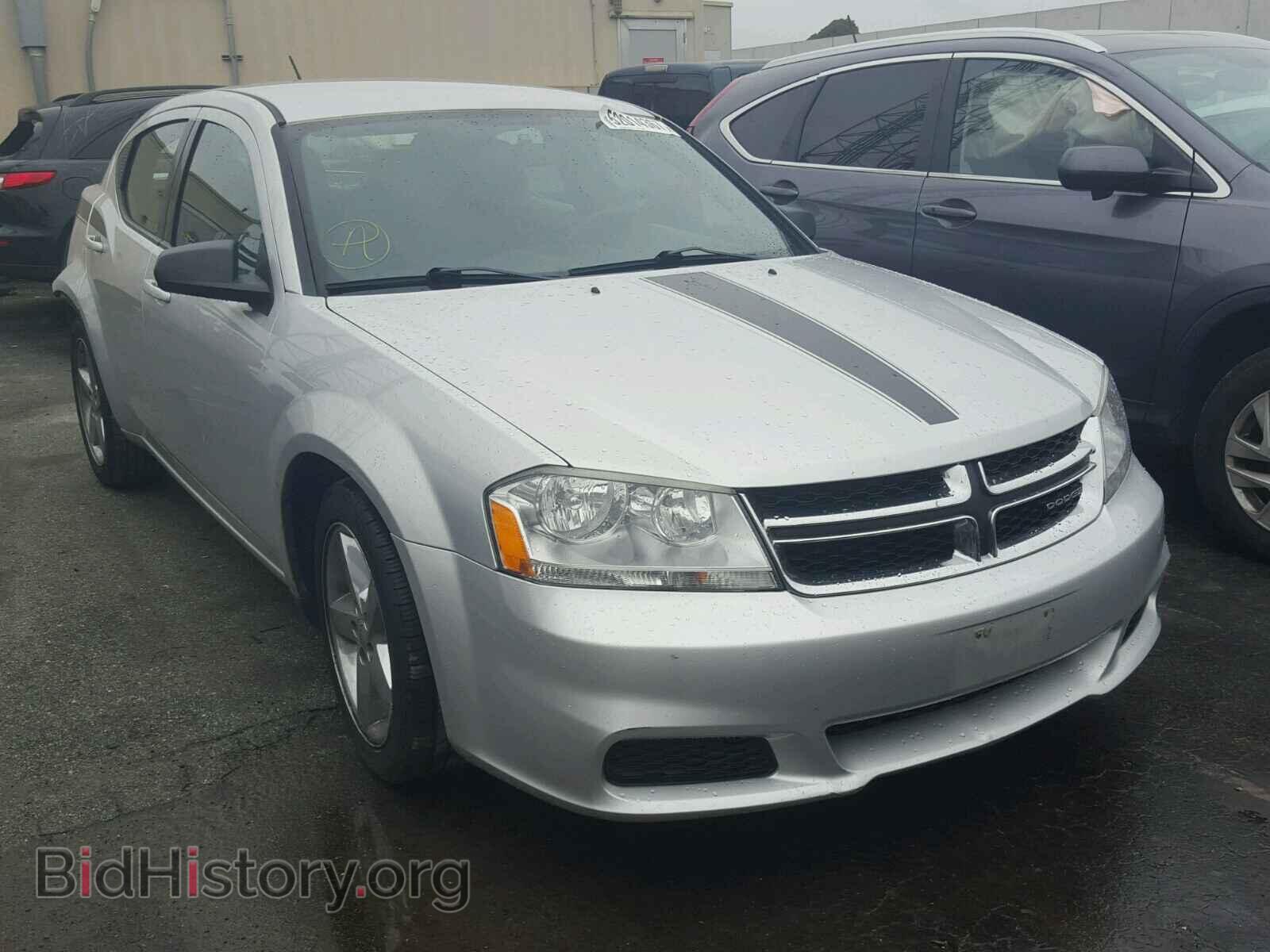 Photo 1C3CDZAB7CN141780 - DODGE AVENGER 2012