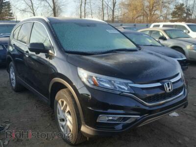 2016 Honda CR-V EXL, black — VIN 2HKRM4H71GH686874, Copart