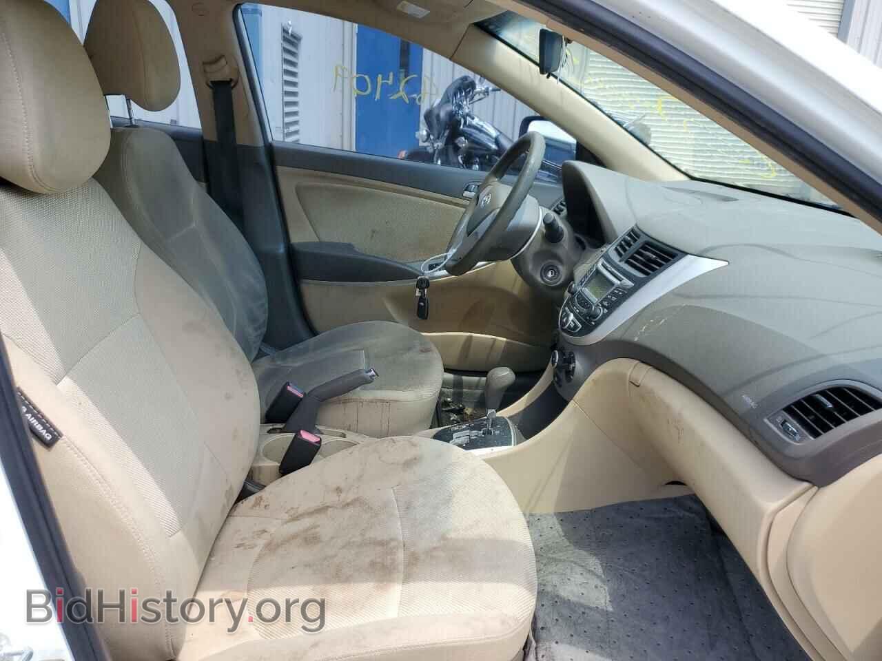 2013 HYUNDAI ACCENT - VIN: KMHCT4AEXDU273768 - Фото 5