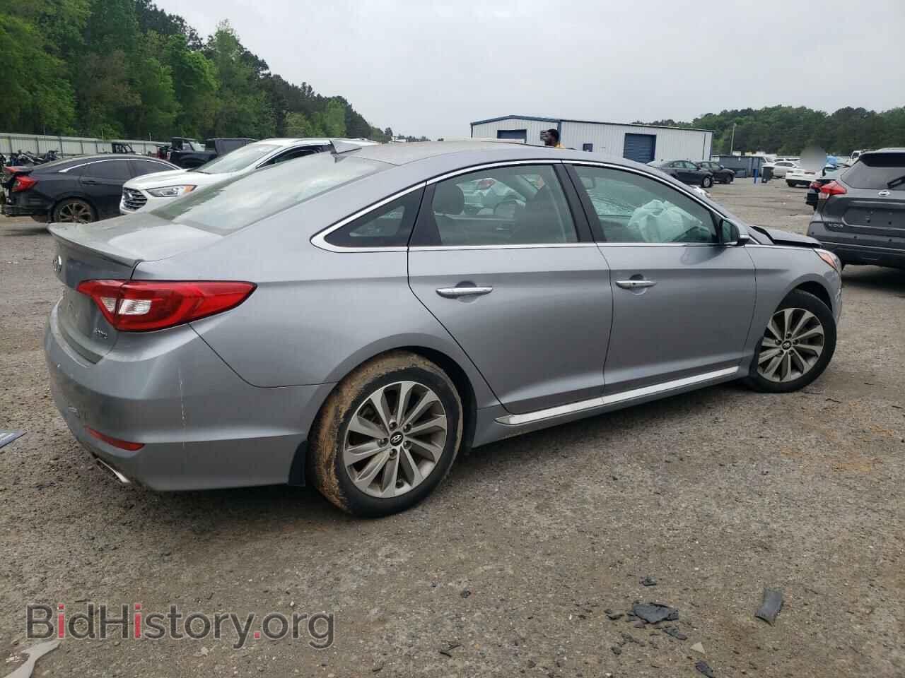 2016 HYUNDAI SONATA - VIN: 5NPE34AF2GH341663 - Фото 3