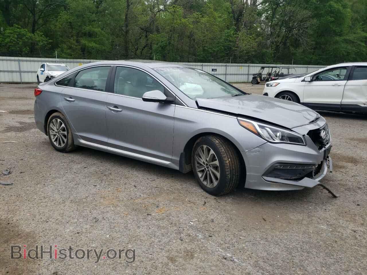 2016 HYUNDAI SONATA - VIN: 5NPE34AF2GH341663 - Фото 4