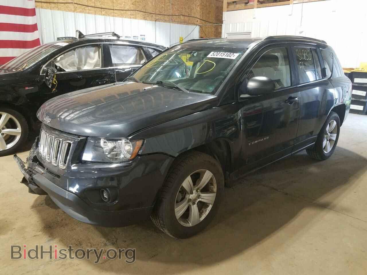 2014 JEEP COMPASS - VIN: 1C4NJDBB6ED707760 - Фото 2