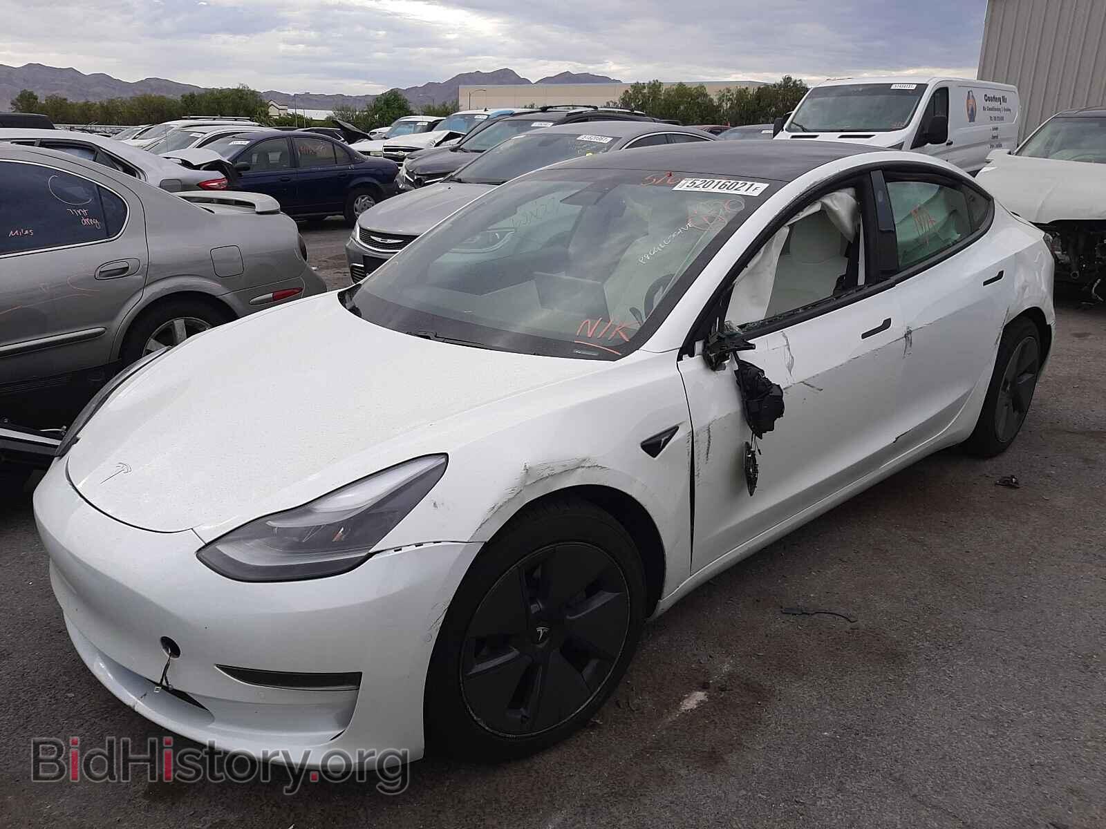 2021 TESLA MODEL 3 - VIN: 5YJ3E1EA1MF921592 - Photo 2