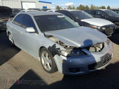 2006 Mazda 6 6 I, silver — VIN 1YVHP80C065M11766, Copart