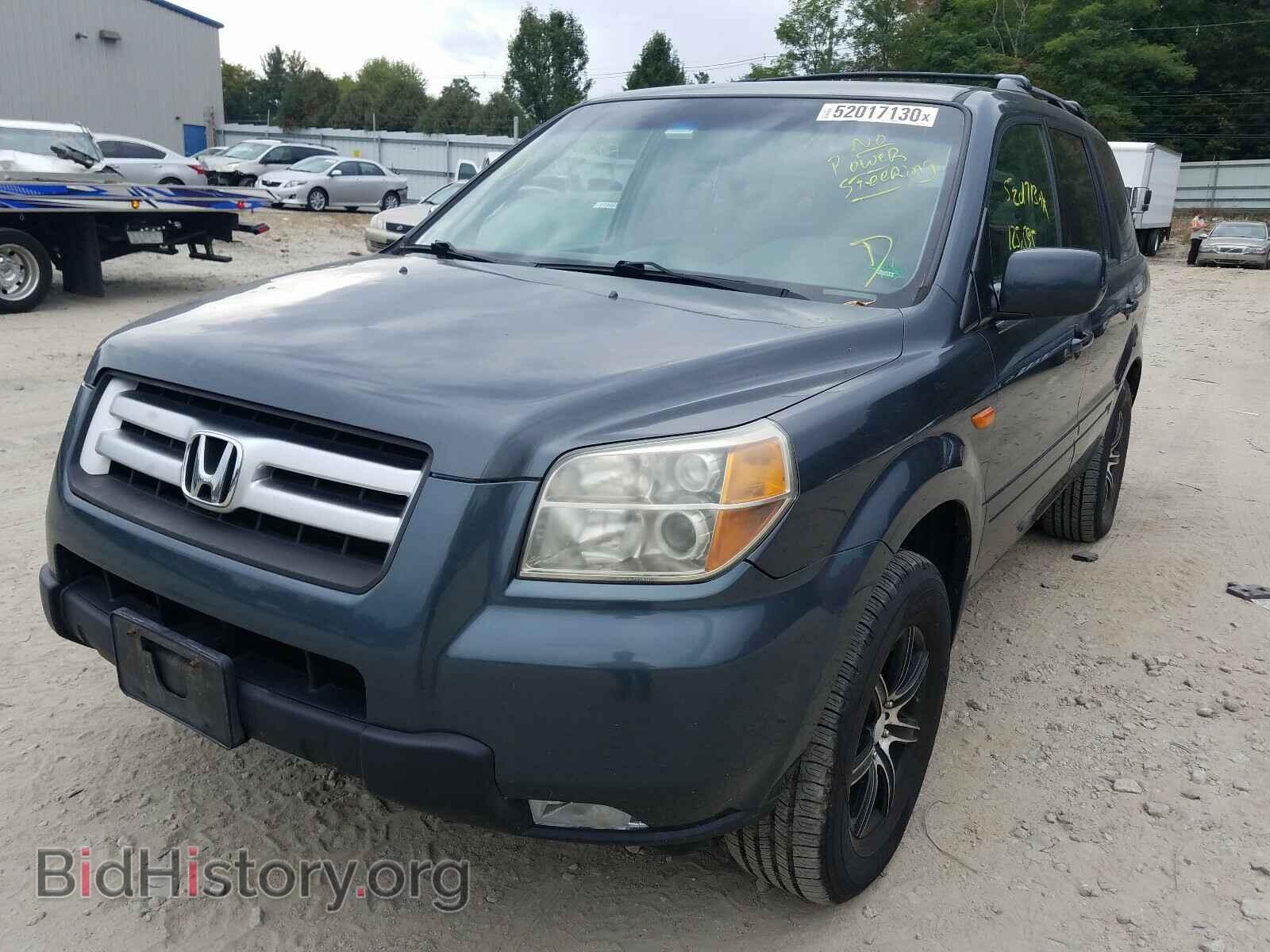 2006 HONDA PILOT - VIN: 2HKYF18426H514510 - Фото 2
