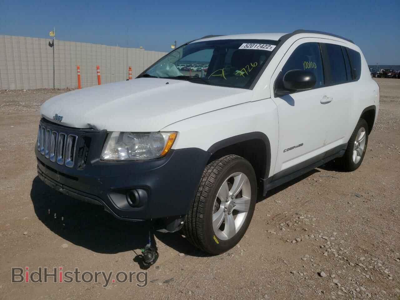 2012 JEEP COMPASS - VIN: 1C4NJDBB2CD517726 - Фото 2