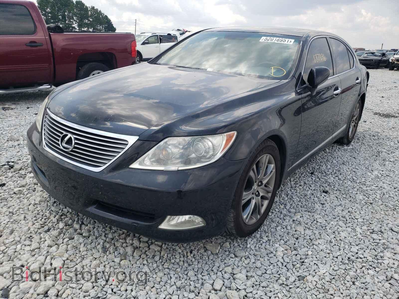 2008 LEXUS LS460 - VIN: JTHBL46F385052433 - Фото 2