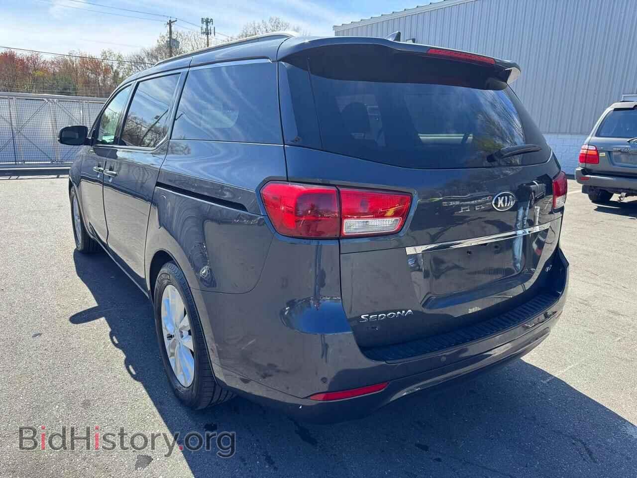 2015 KIA SEDONA - VIN: KNDMC5C19F6020893 - Фото 2