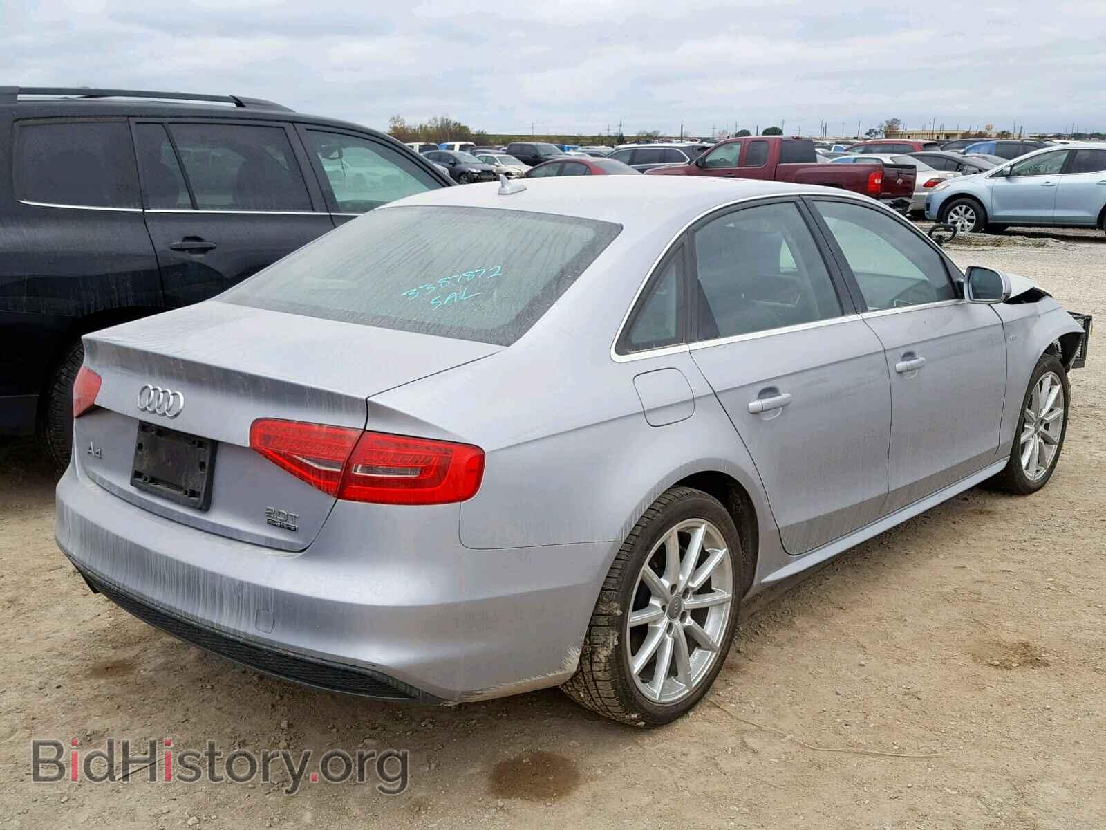 2015 AUDI A4 - VIN: WAUBFAFL4FN025524 - Фото 4