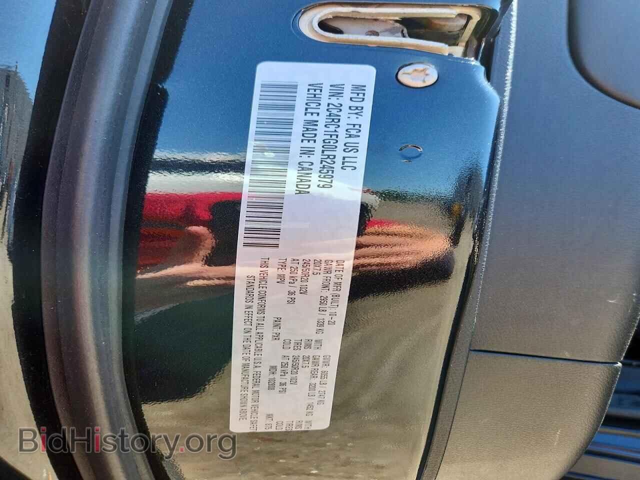 2020 CHRYSLER PACIFICA - VIN: 2C4RC1FG0LR245979 - Photo 13