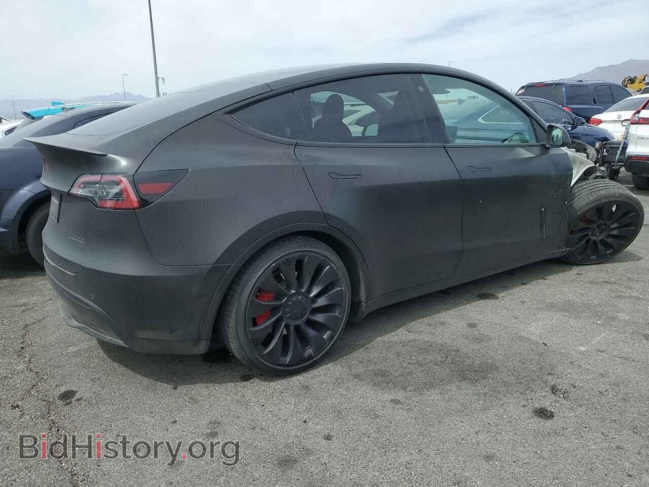 2022 TESLA MODEL Y - VIN: 7SAYGDEF2NF541923 - Фото 3
