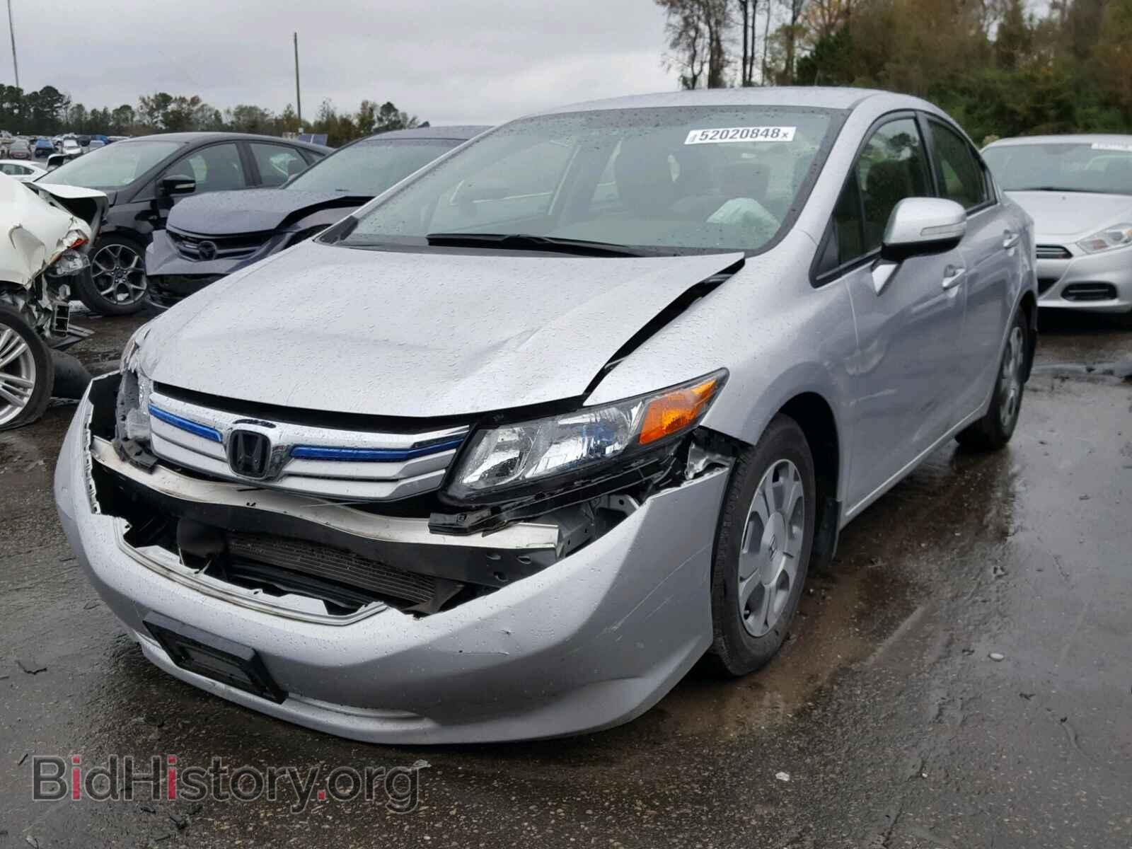 2012 HONDA CIVIC - VIN: JHMFB4F25CS011443 - Фото 2