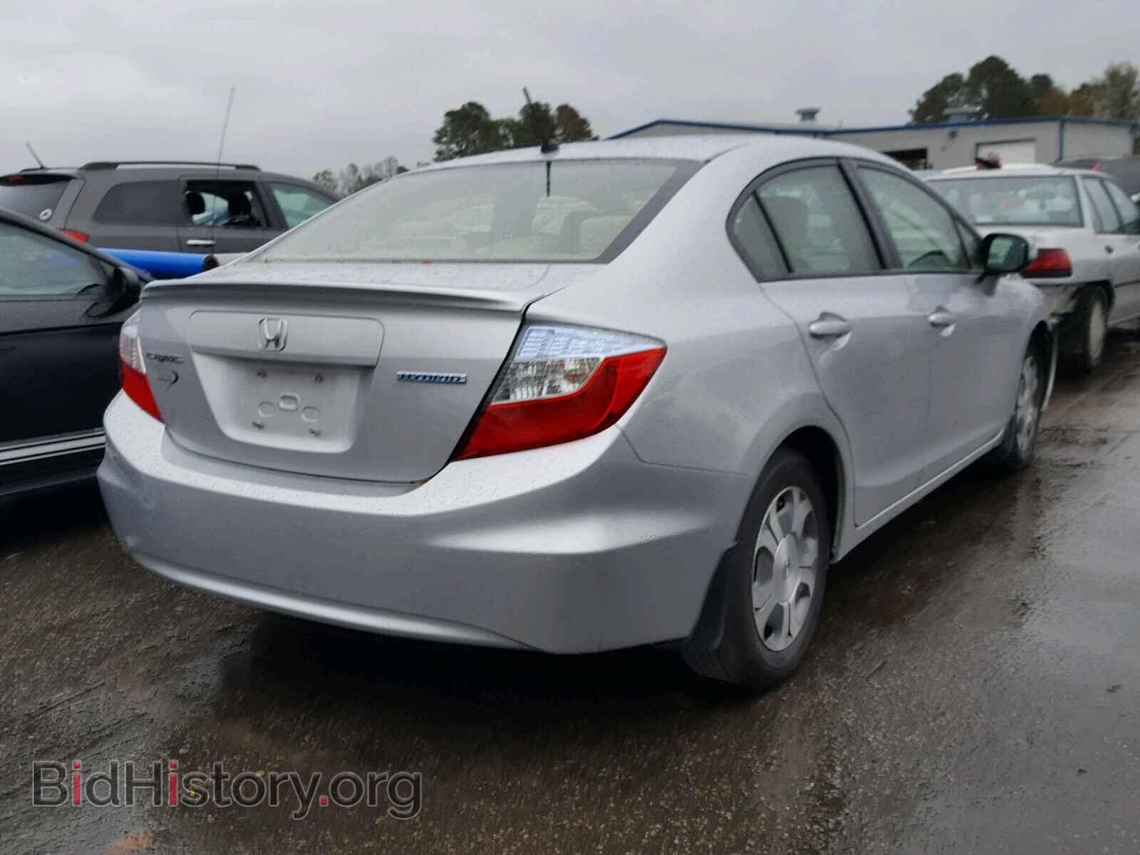 2012 HONDA CIVIC - VIN: JHMFB4F25CS011443 - Фото 4