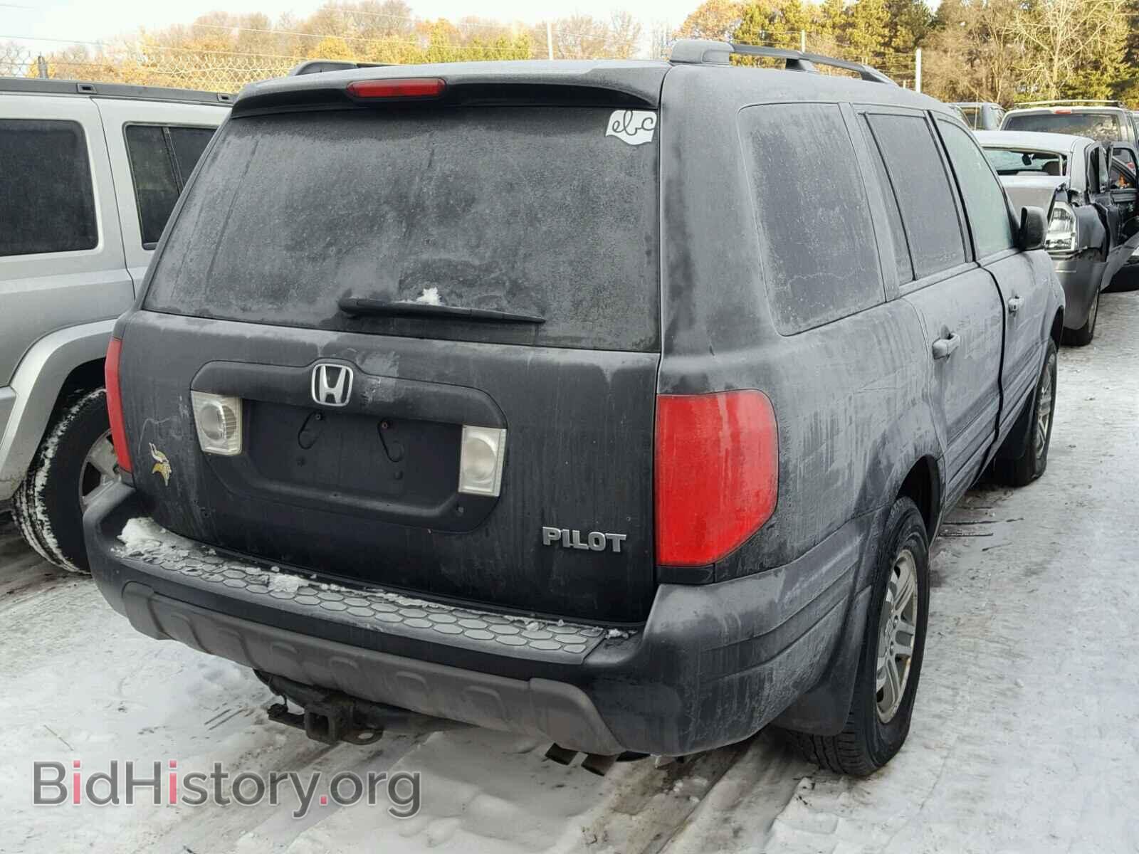 2005 HONDA PILOT - VIN: 5FNYF18655B062860 - Фото 4