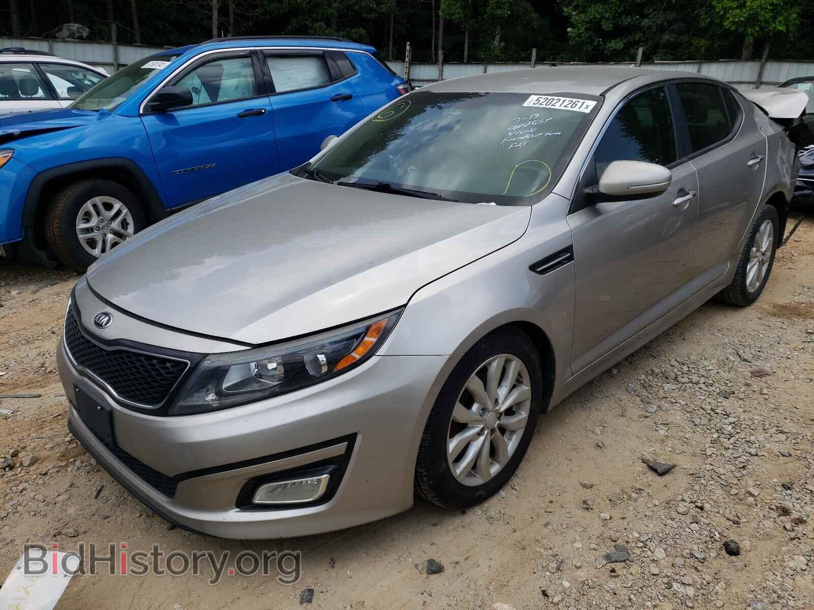 2015 KIA OPTIMA - VIN: 5XXGN4A7XFG453388 - Фото 2