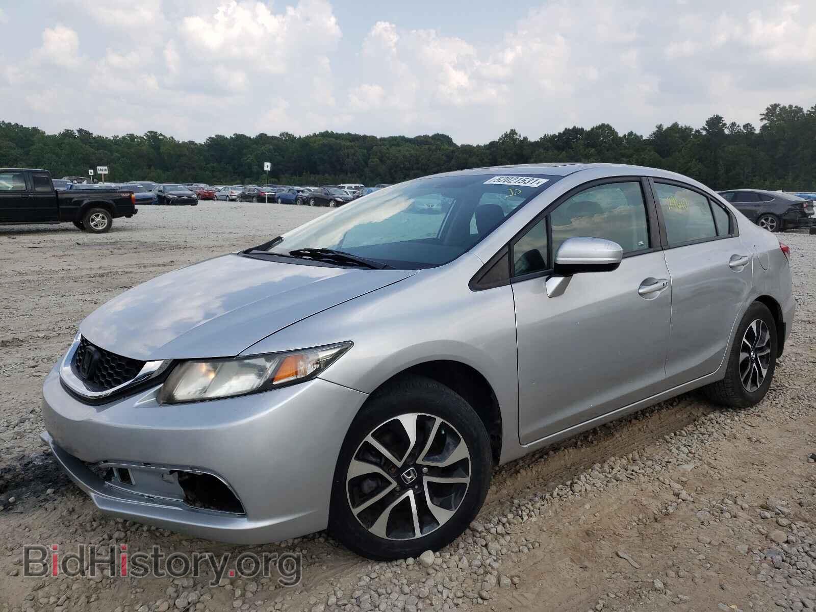 2014 HONDA CIVIC - VIN: 19XFB2F84EE038696 - Фото 2