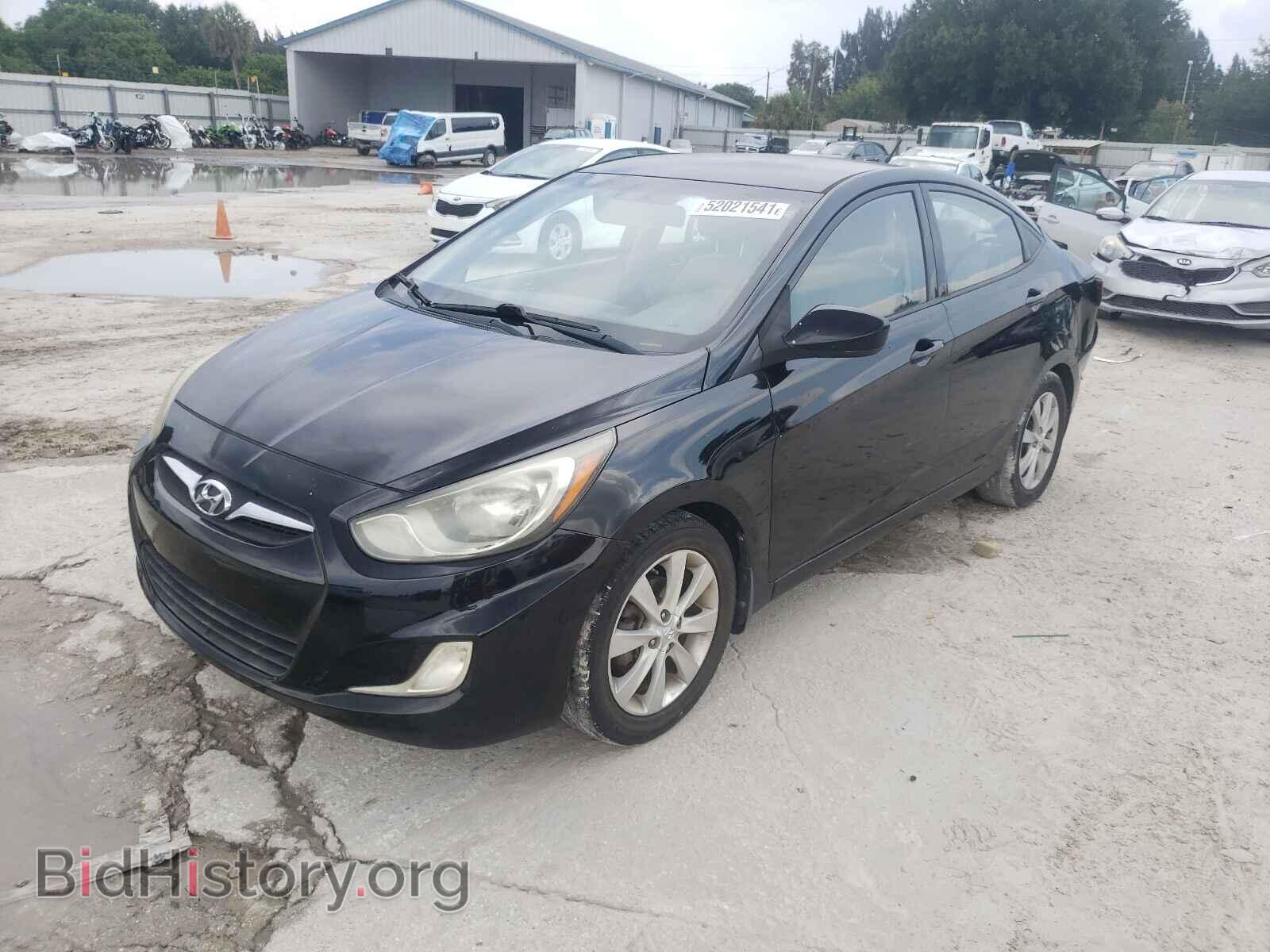 2012 HYUNDAI ACCENT - VIN: KMHCU4AE9CU181756 - Фото 2