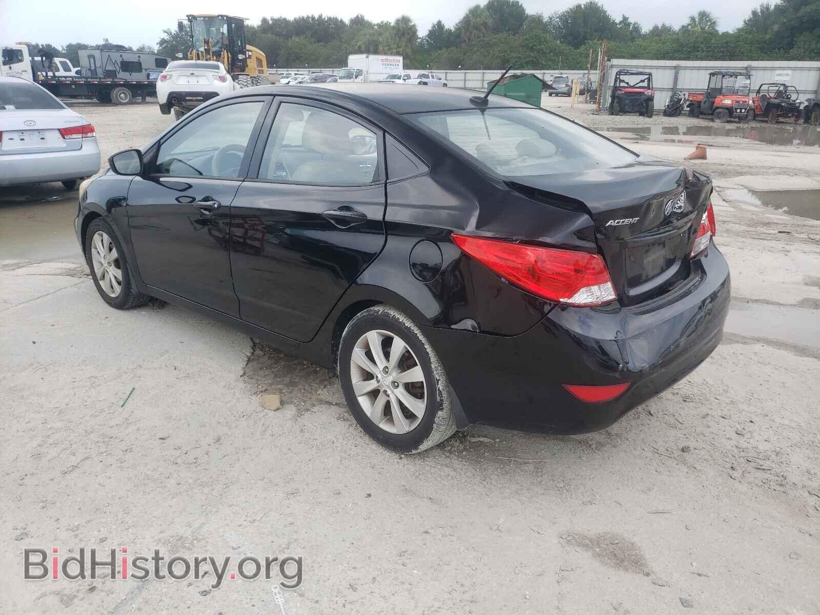 2012 HYUNDAI ACCENT - VIN: KMHCU4AE9CU181756 - Фото 3