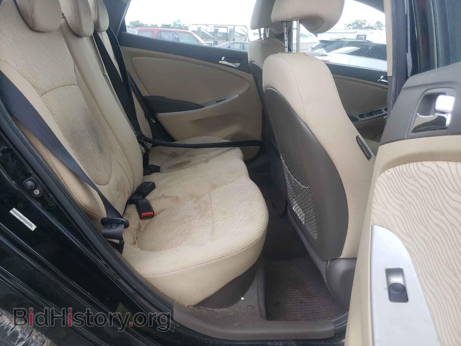 2012 HYUNDAI ACCENT - VIN: KMHCU4AE9CU181756 - Фото 6
