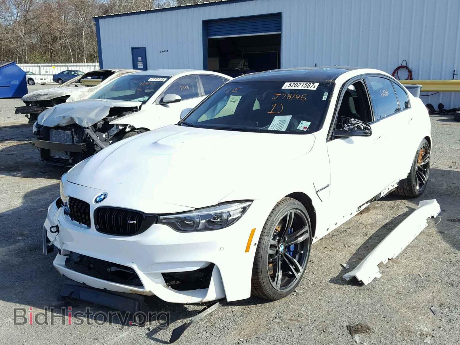 2018 BMW M3 - VIN: WBS8M9C53J5J78145 - Photo 2