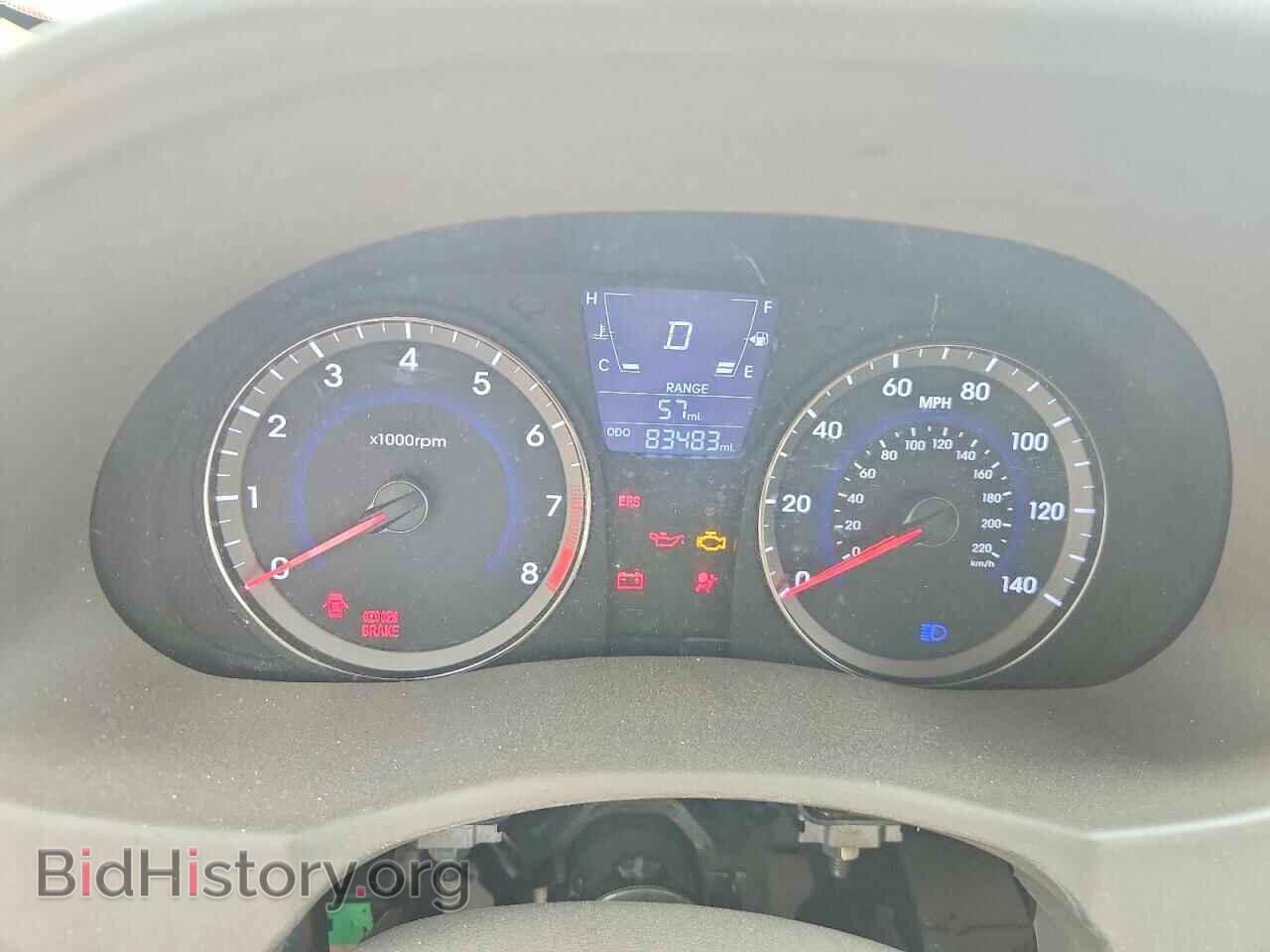 2013 HYUNDAI ACCENT - VIN: KMHCU4AE4DU277652 - Фото 9