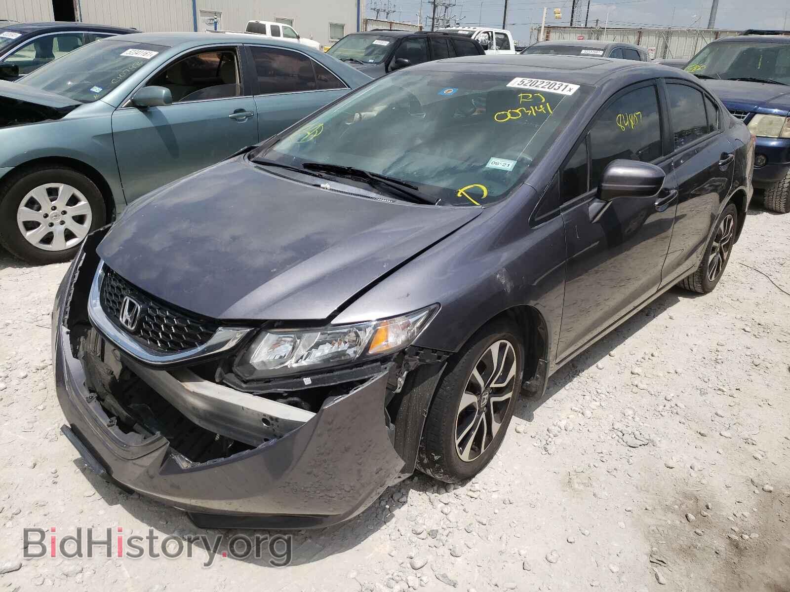 2015 HONDA CIVIC - VIN: 19XFB2F82FE003141 - Фото 2