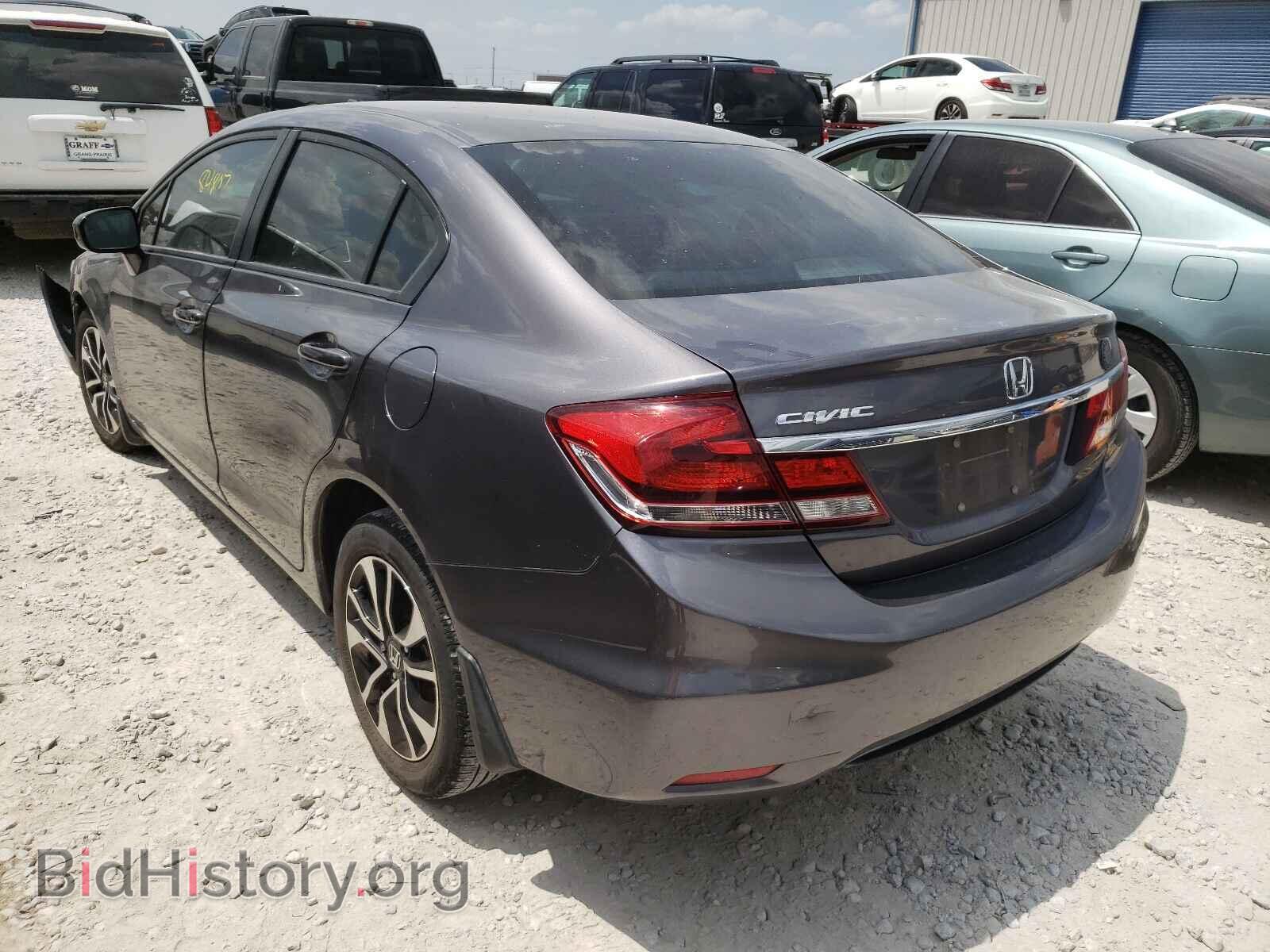 2015 HONDA CIVIC - VIN: 19XFB2F82FE003141 - Фото 3