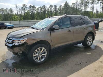 2013 Ford EDGE SEL, светло-коричневый — VIN 2FMDK3JC4DBC60858, Copart