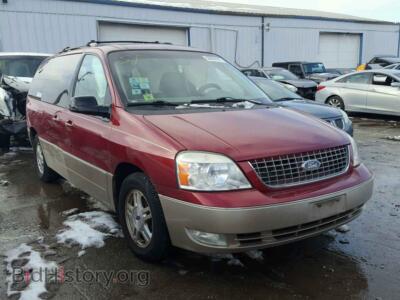 2004 Ford FREESTAR Freestar L, burgundy — VIN 2FMDA58204BB11617, Copart