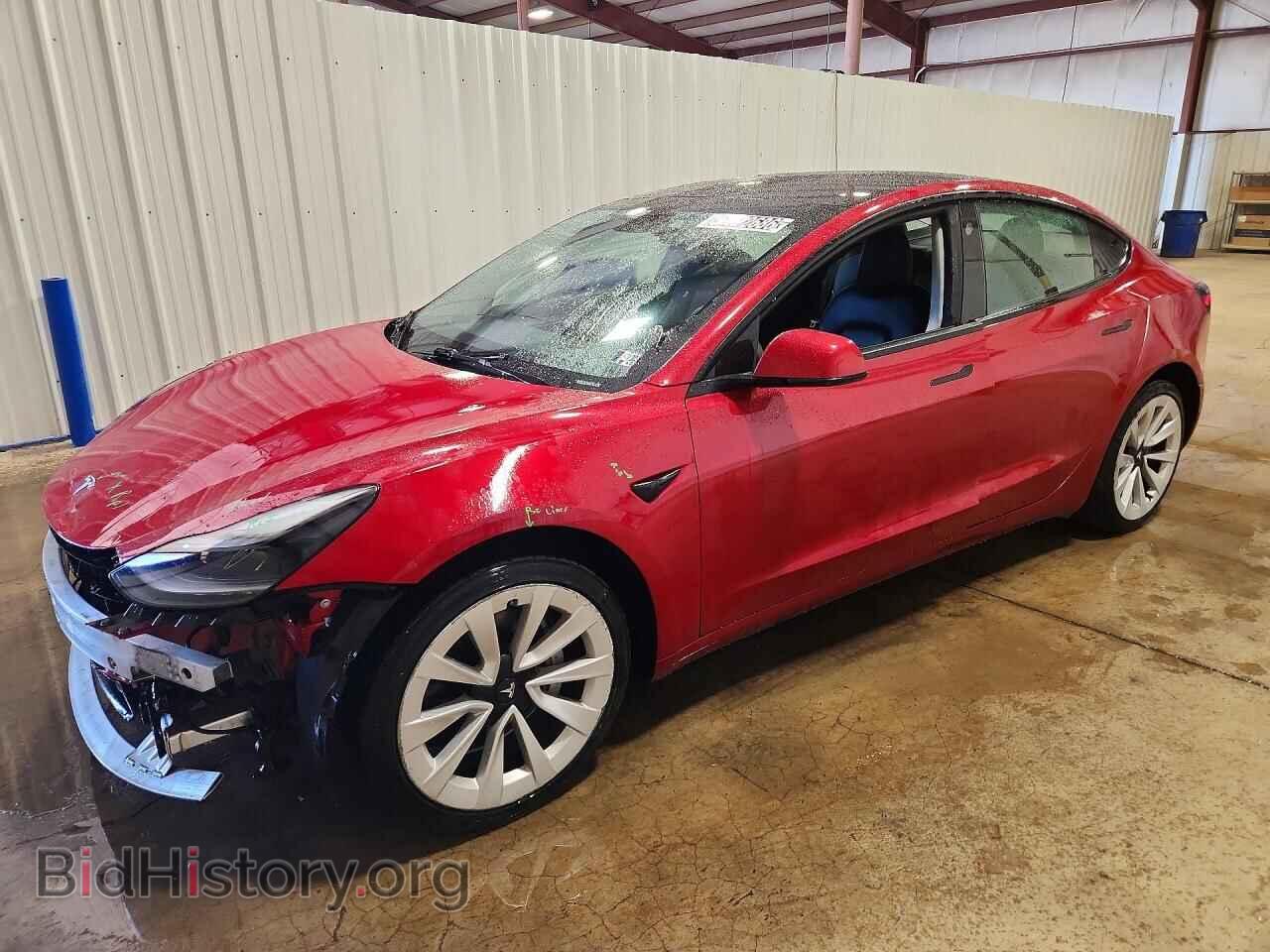 Фотография 5YJ3E1EA3NF285632 - TESLA MODEL 3 2022