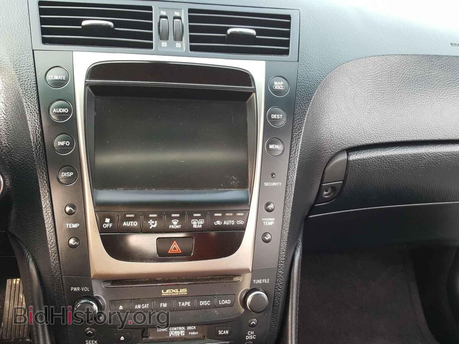 2007 LEXUS GS350 - VIN: JTHBE96S470017125 - Фото 9