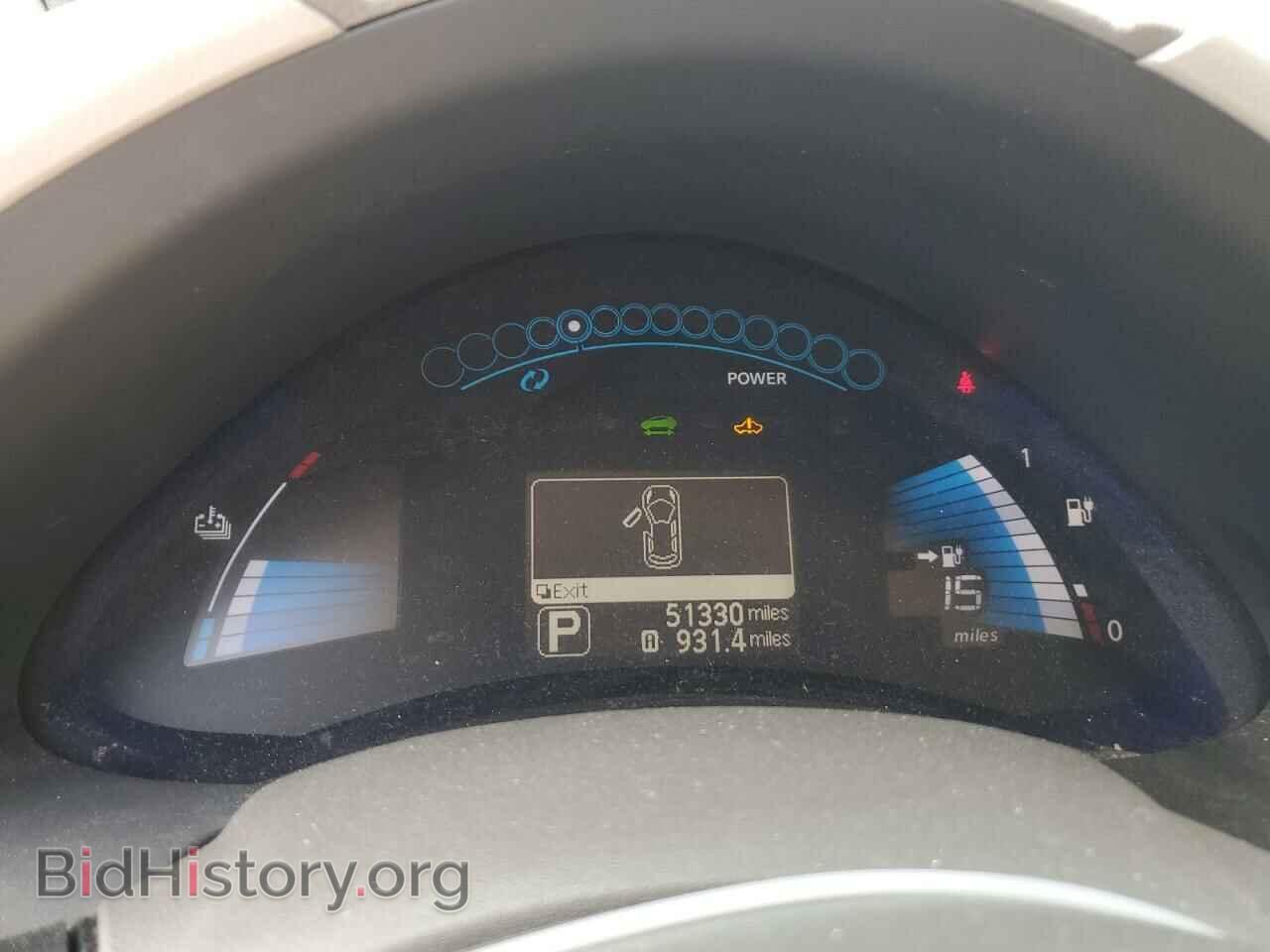 2011 NISSAN LEAF - VIN: JN1AZ0CP7BT006126 - Фото 9