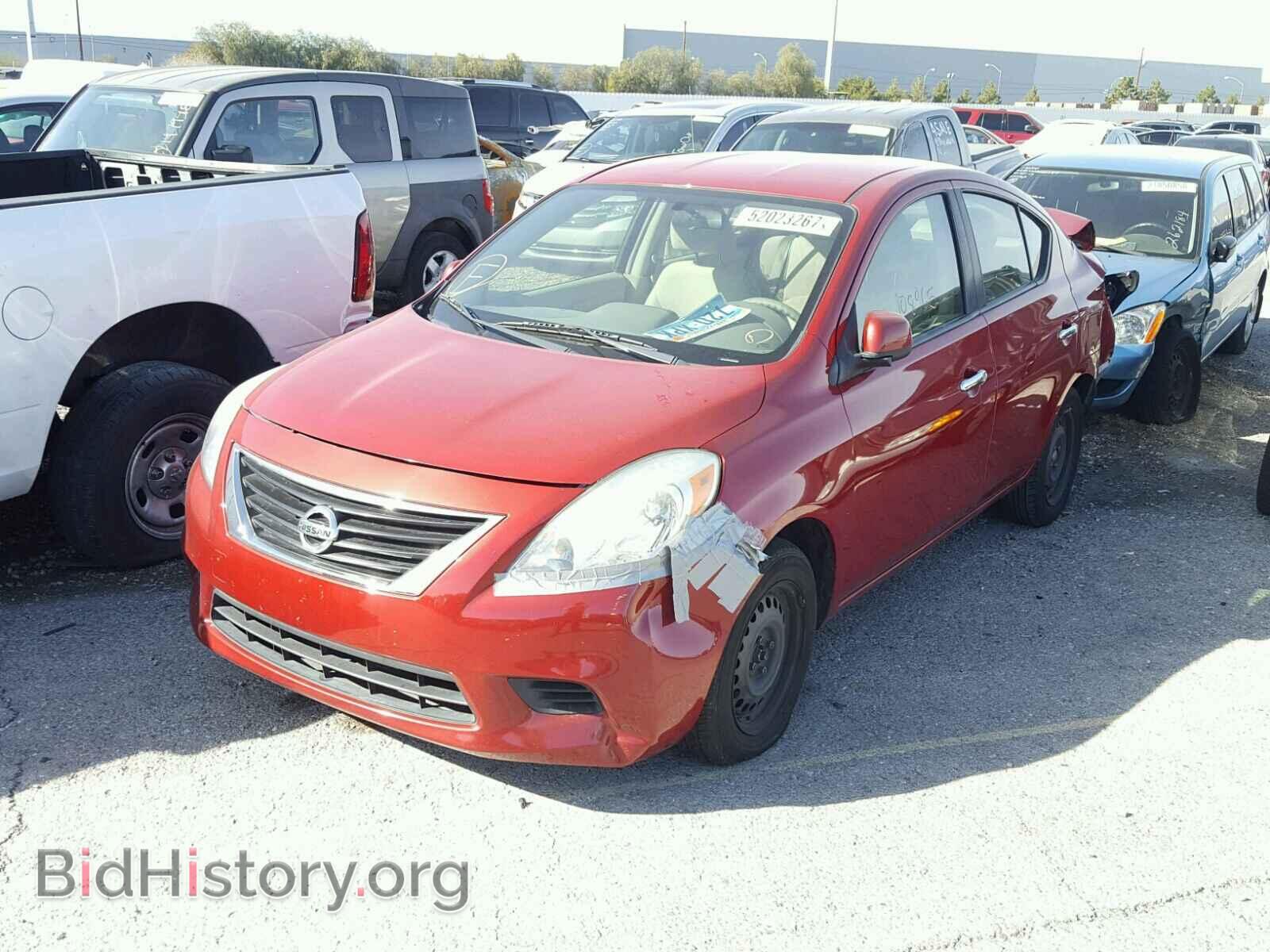 2012 NISSAN VERSA - VIN: 3N1CN7AP7CL810481 - Фото 2